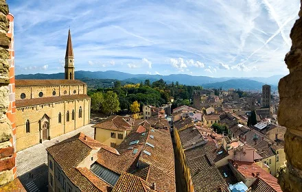 Centro storico Arezzo Citt del Natale