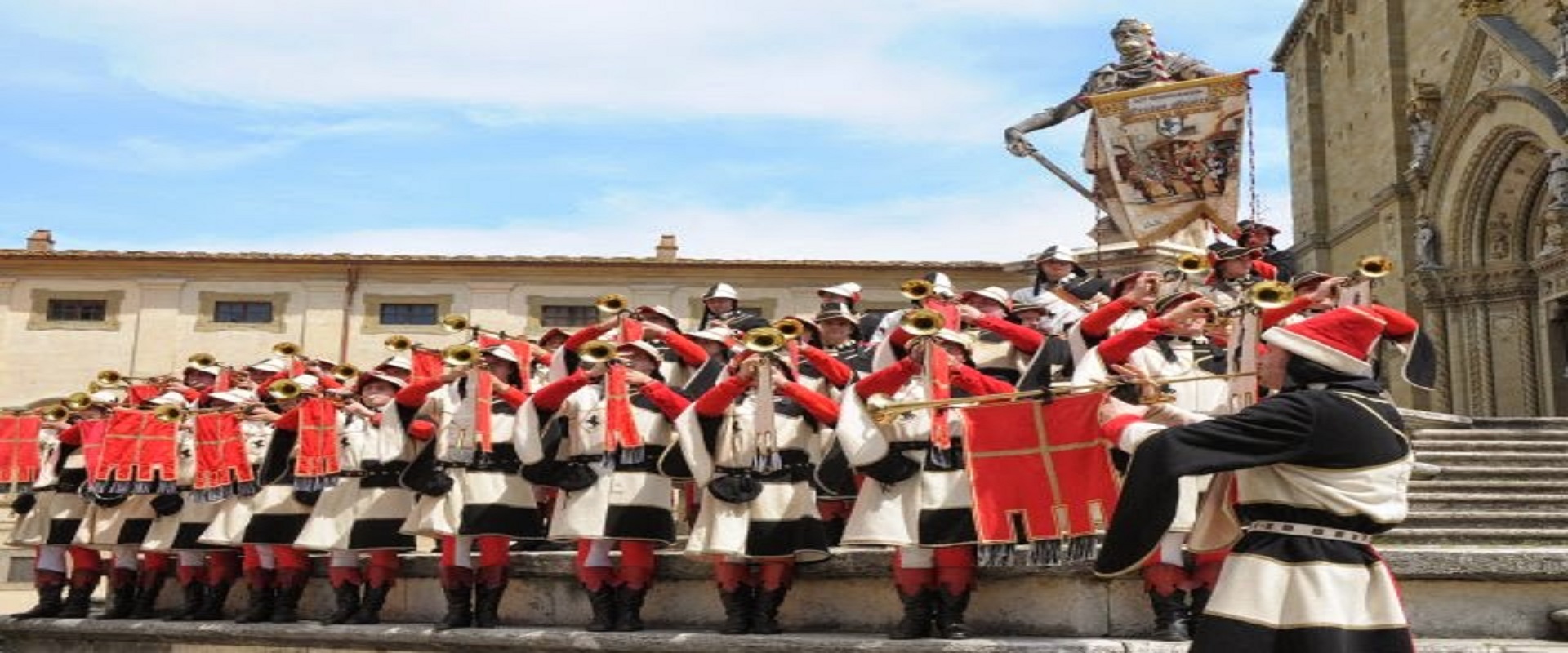 Spettacolo dei Musici della Giostra del Saracino Arezzo Citt